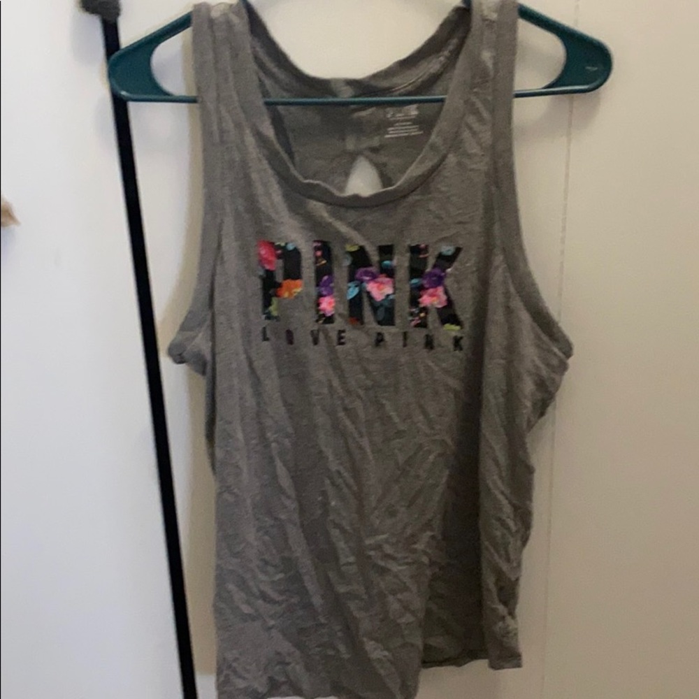 PINK Victoria Secret floral top